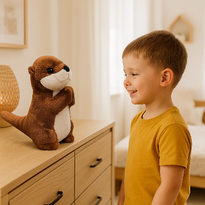 peluche loutre | LILI