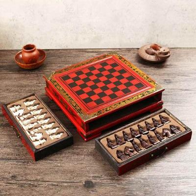jeux d'échecs en bois | Rustique™ - JEU - JOUETS