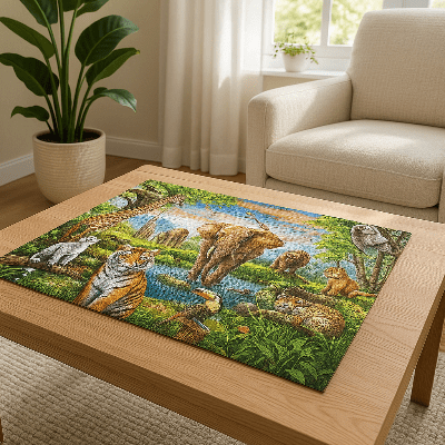 puzzle 1000 pièces | SAFARI - JEU - JOUETS