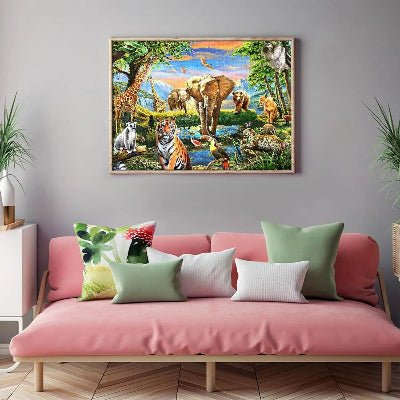 puzzle 1000 pièces | SAFARI - JEU - JOUETS