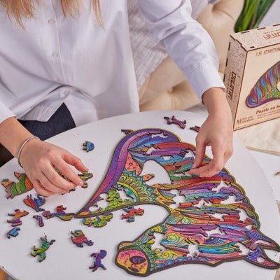 puzzle bois animaux | JYGSAW™ - JEU - JOUETS