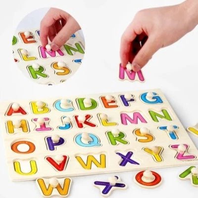 puzzle en bois | Alphab™ - JEU - JOUETS
