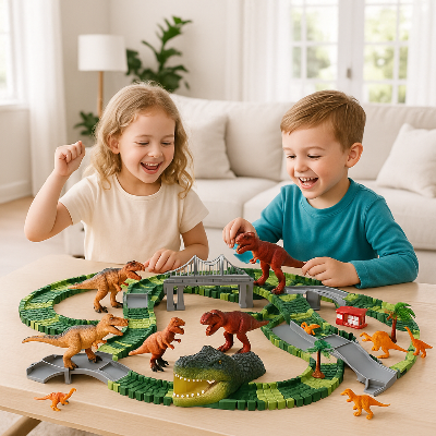 CIRCUIT VOITURE ELECTRIQUE | Dino Land