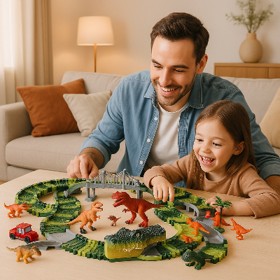 CIRCUIT VOITURE ELECTRIQUE | Dino Land