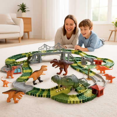 CIRCUIT VOITURE ELECTRIQUE | Dino Land