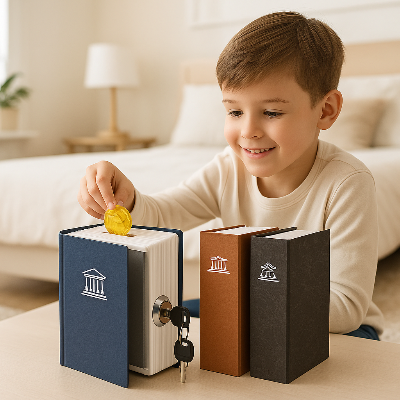 jouet enfant | coffre-fort dictionnaire