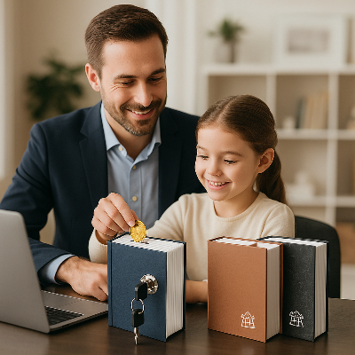 jouet enfant | coffre-fort dictionnaire