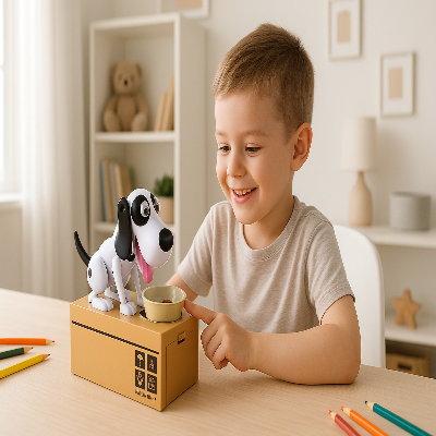 jouet enfant | coffre-fort CHIEN