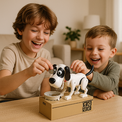jouet enfant | coffre-fort CHIEN