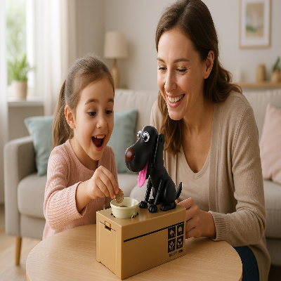 jouet enfant | coffre-fort CHIEN
