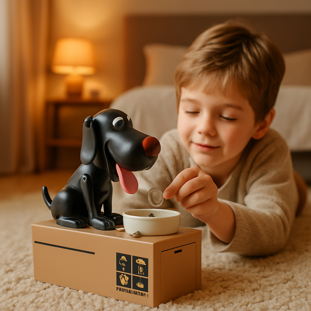 jouet enfant | coffre-fort CHIEN