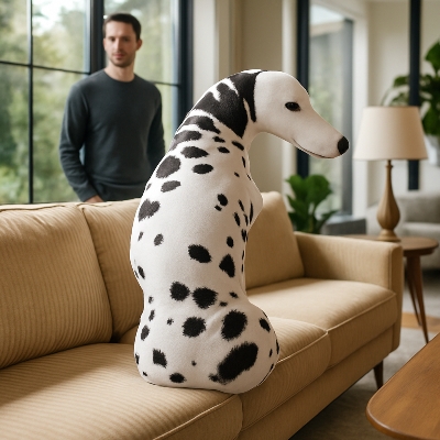 peluche chien | FLOCAGE 3D