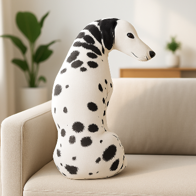peluche chien | FLOCAGE 3D