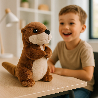 peluche loutre | LILI