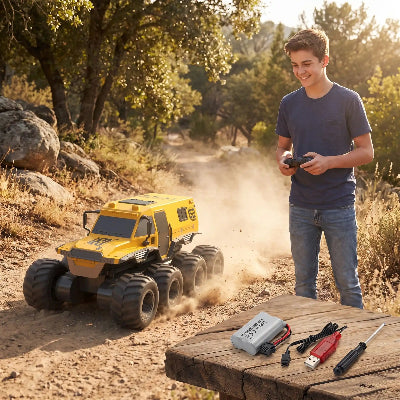 voiture télécommandée tout terrain | AMPHIBIE°PRO 2 