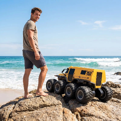 voiture télécommandée tout terrain | AMPHIBIE°PRO 2