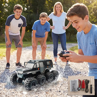 voiture télécommandée tout terrain | AMPHIBIE°PRO 2