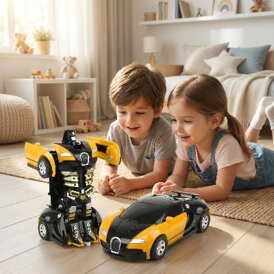 jouet voiture | 2 en 1 Transformeur Robot - JEU - JOUETS