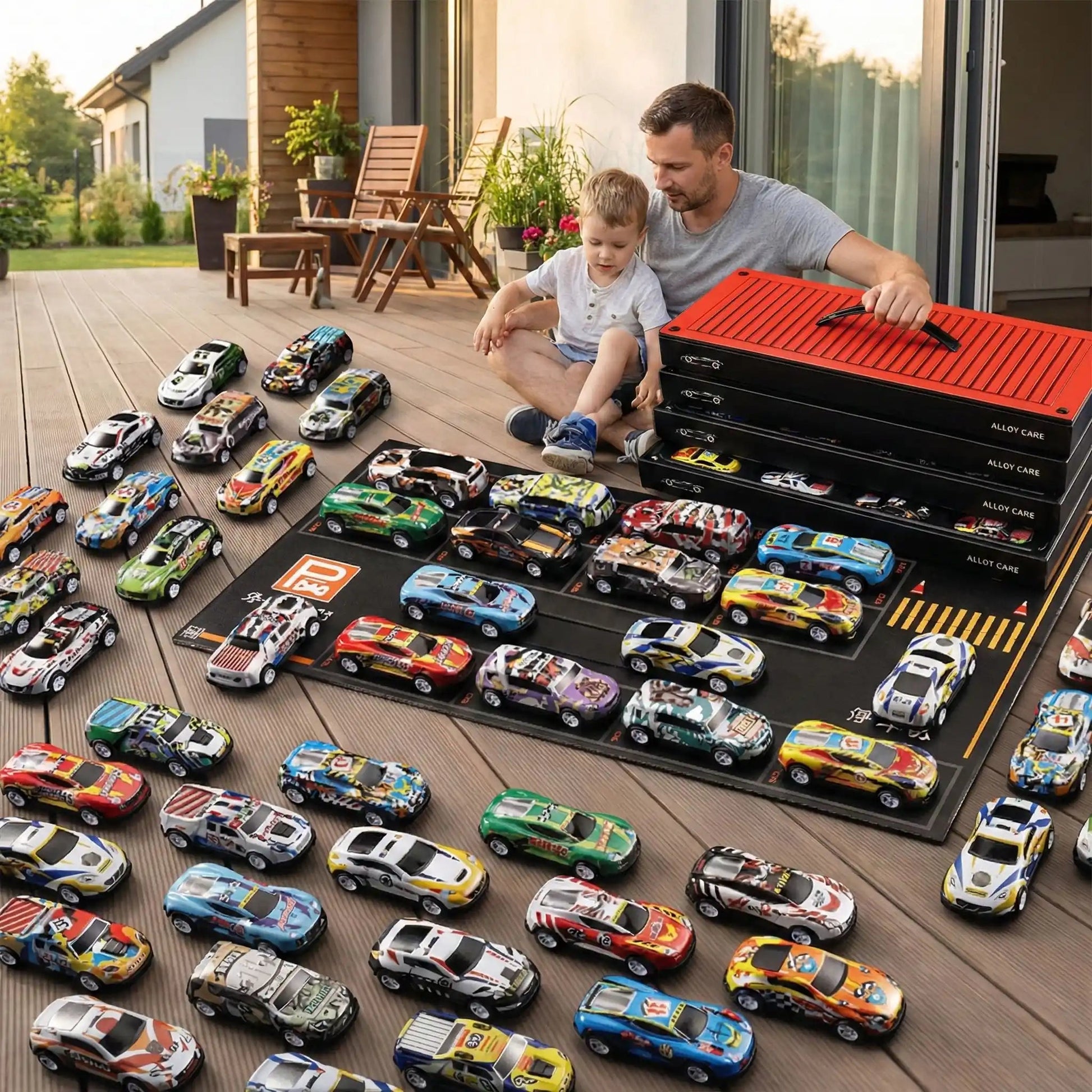 petite voiture jouet | PRO - BOX Valise - JEU - JOUETS