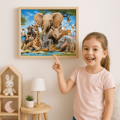 puzzle 1000 pièces | JUNGLE - JEU - JOUETS