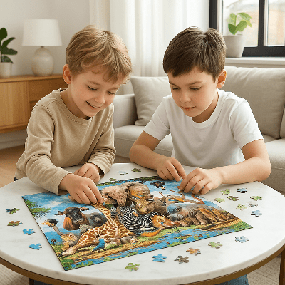 puzzle 1000 pièces | JUNGLE - JEU - JOUETS