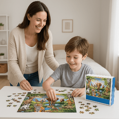 puzzle 1000 pièces | SAFARI - JEU - JOUETS