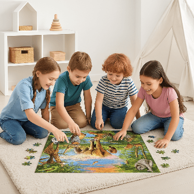 puzzle 1000 pièces | SAFARI - JEU - JOUETS