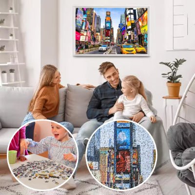 puzzle 1000 pièces | VILLE - JEU - JOUETS