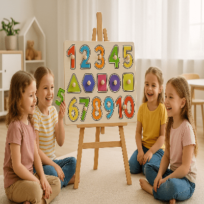 puzzle bois | ALPHABET - JEU - JOUETS