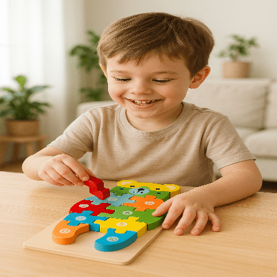 puzzle bois animaux | DINO - JEU - JOUETS