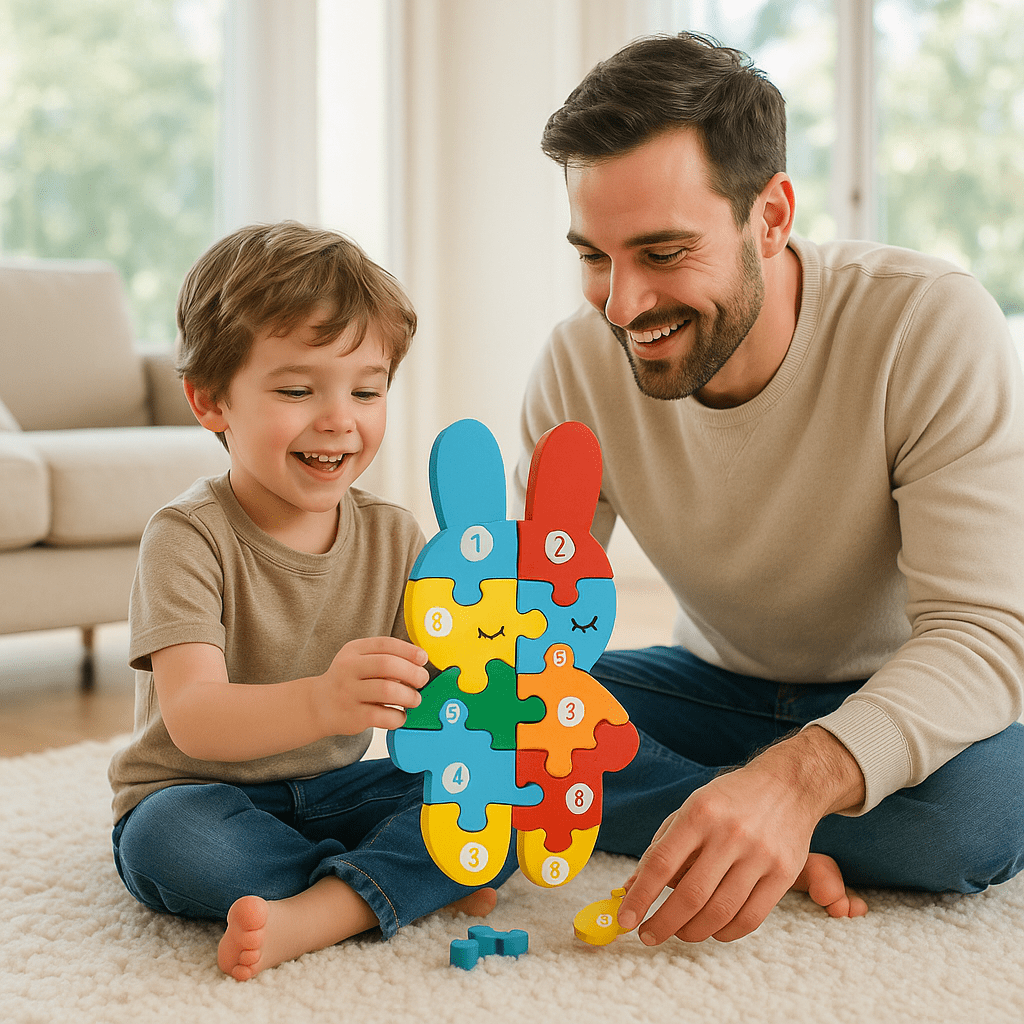 puzzle bois animaux | DINO - JEU - JOUETS