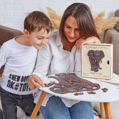puzzle bois animaux | JYGSAW™ - JEU - JOUETS