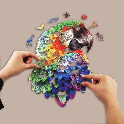 puzzle bois animaux | JYGSAW™ - JEU - JOUETS