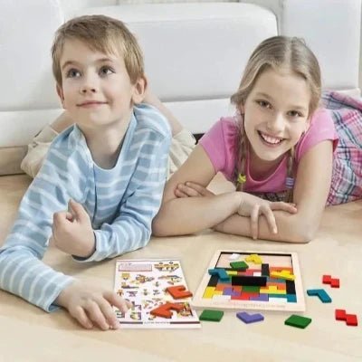 PUZZLE BOIS | TANGRAM™ - JEU - JOUETS