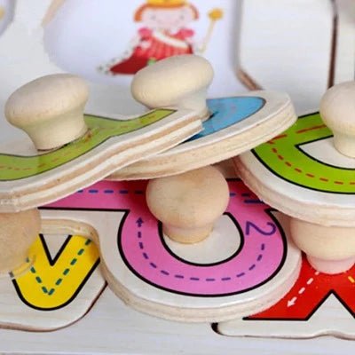 puzzle en bois | Alphab™ - JEU - JOUETS