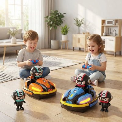 voiture télécommandée enfant | Double Auto Tamponneuse - JEU - JOUETS