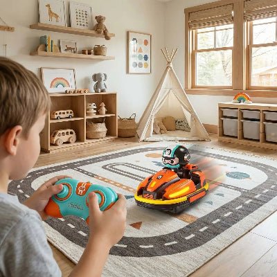 voiture télécommandée enfant | Double Auto Tamponneuse - JEU - JOUETS