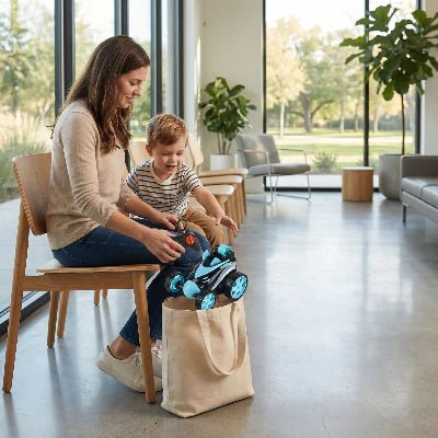 voiture télécommandée enfant | PIVOT 360° Transportable - JEU - JOUETS